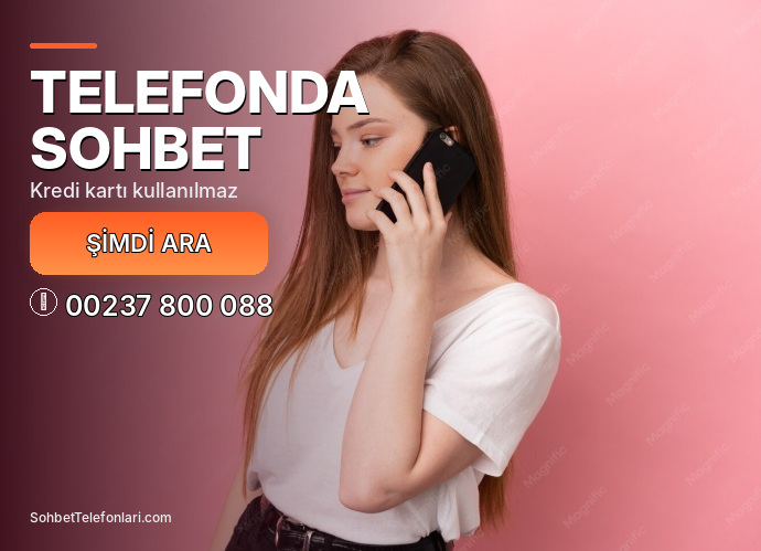 pembe fonda telefonla konuşan kadın üzerinde Telefonda Sohbet başlığı